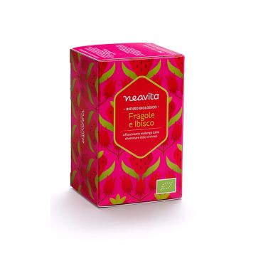 Infuso in filtro fragole e ibisco bio 1 pezzo