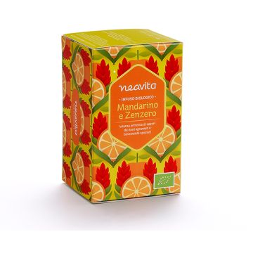Infuso in filtro mandarino e zenzero bio 1 pezzo