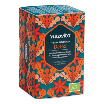 Neavita Tisana Biologica Tarassaco Betulla Curcuma Filtro Detox 1 Pezzo