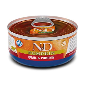 N&d cat quail & pumpkin 80 g