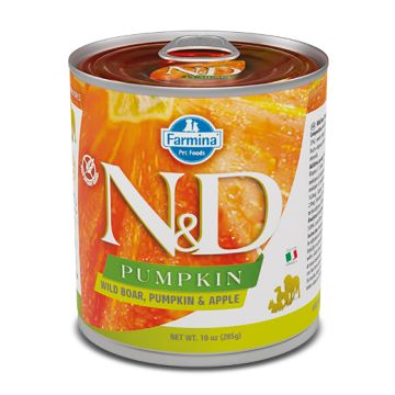 N&d dog boar & pumpkin & apple 285 g