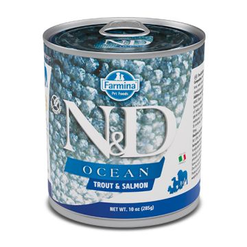 N&d dog ocean trout & salmon 285 g