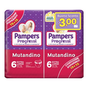 Pampers Prog Mut Xl 30pezzi 5049