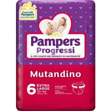 Pampers Prog.mut.xl 15pezzi