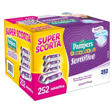 Sensitive quadri salviettine 252 pezzi Sensitive quadri salviettine 252 pezzi