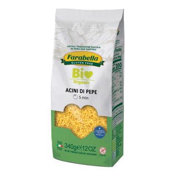 Farabella bio acini di pepe mais-riso 340 g