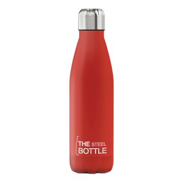 The steel bottle rosso