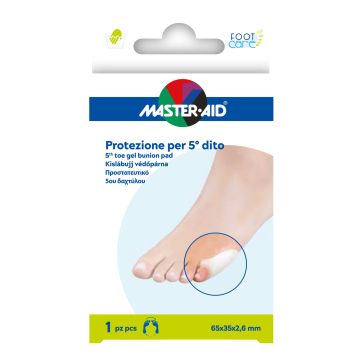 Master-aid foot care protezione gel 5 dito 1 pezzo
