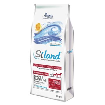 Siland Cane One Protein Adulto Medium&Large Maiale & Agrumi 3 Kg