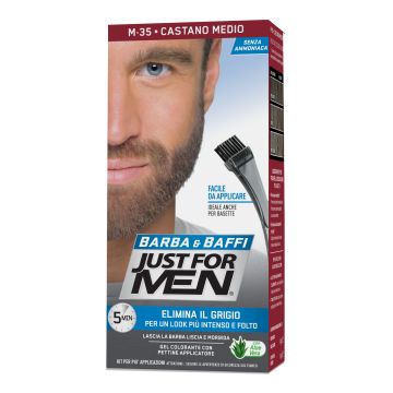 Just For Men Barba E Baffi Castano Medio
