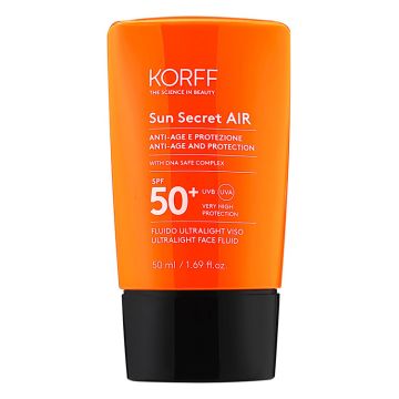 Korff sun secret air viso spf50+ 50 ml