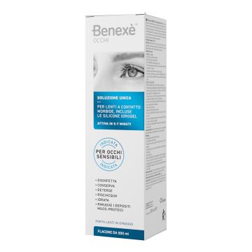 Soluzione unica benexe' pulizia lenti a contatto 500 ml