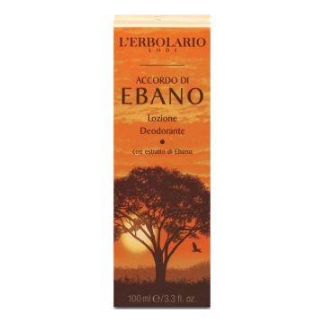 Accordo di ebano lozione deodorante 100 ml