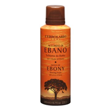 Accordo di ebano schiuma barba 200 ml