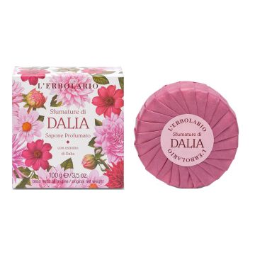 Sfumature di dalia sapone profumato 100 g