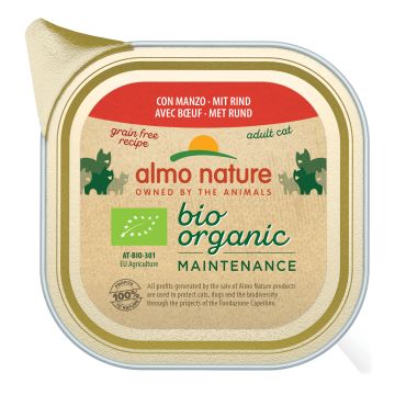 Maintenance gatti adulti manzo 85 g