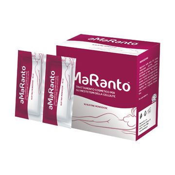 Amaranto trattamento cosmetico per inestetismi cellulite 16 bustine monodose 10 ml