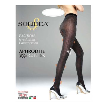 Aphrodite 70 glitter nero4x-xl