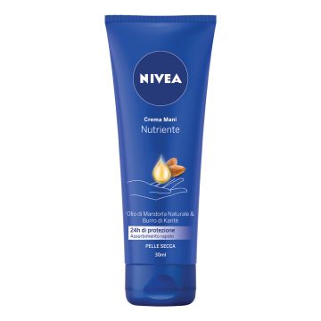 Nivea crema mani nutriente mini 30 ml