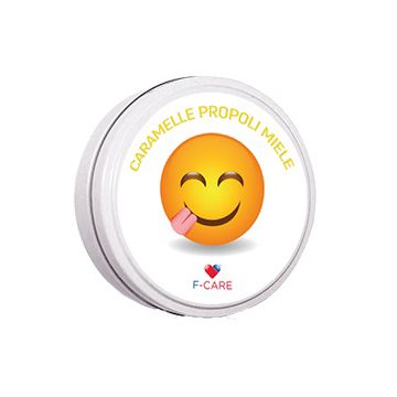 Caramelle f-care propoli miele 40 g Caramelle f-care propoli miele 40 g