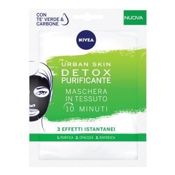 NIVEA - Urban SKin - 1 Maschera detox Purificante 10 minuti