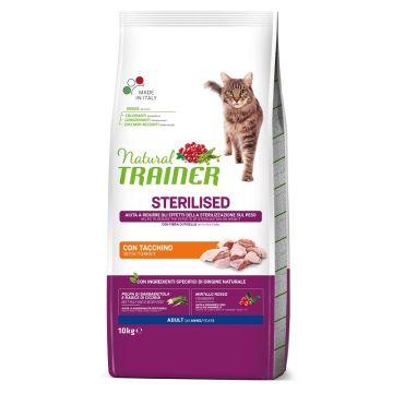 Trainer Gatto Natural Adulto Sterilizzato Tacchino 10 Kg