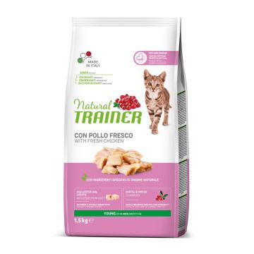 Trainer Gatto Natural Young Pollo 1,5 Kg