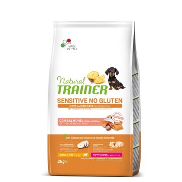 Trainer Cane Natural Sensitive Puppy&Junior Mini Salmone 2 Kg