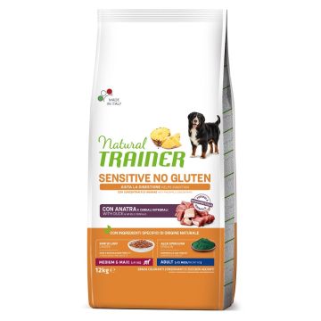 Trainer Cane Natural Sensitive Adulto Medium&Maxi Anatra 12 Kg