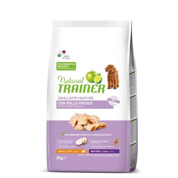 Trainer Cane Natural Mature Small&Toy Pollo & Riso 2 Kg