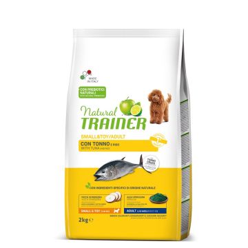 Trainer Cane Natural Adulto Small&Toy Tonno & Riso 2 Kg