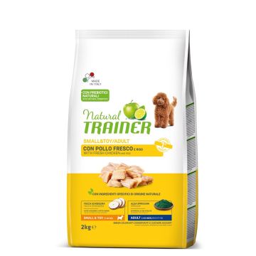 Trainer Cane Natural Adulto Small&Toy Pollo & Riso 2 Kg