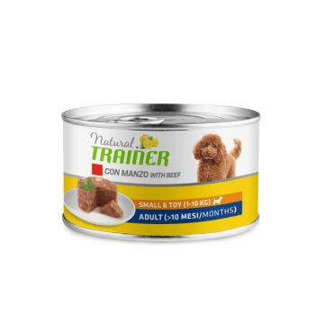 Trainer Cane Natural Adulto Small&Toy Manzo 150 Gr