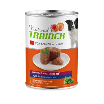 Trainer Cane Natural Adulto Medium&Maxi Manzo 400 Gr