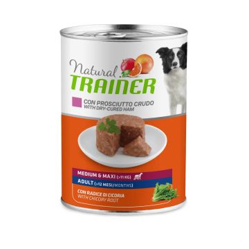 Trainer Cane Natural Adulto Medium&Maxi Prosciutto Crudo 400 Gr