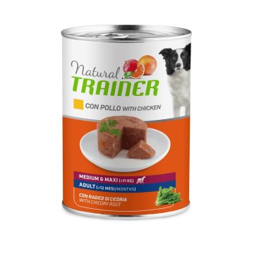 Trainer Cane Natural Adulto Medium&Maxi Pollo 400 Gr