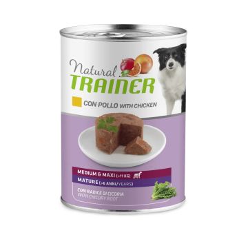 Trainer Cane Natural Mature Medium&Maxi Pollo 400 Gr
