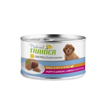 Trainer Cane Natural Puppy&Junior Small&Toy Pollo 150 Gr