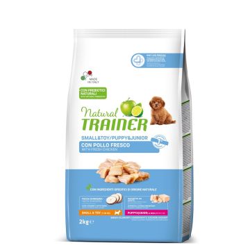 Trainer Cane Natural Puppy&Junior Small&Toy Pollo & Riso 2 Kg