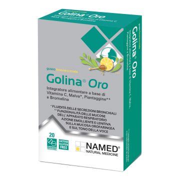 Golina oro limone miele 20 compresse orosolubili