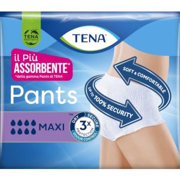 Tena pants maxi l 8 pezzi