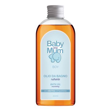 Babyandmum olio bagno boy 200 ml