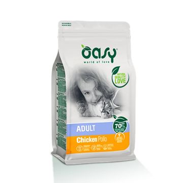 Oasy Gatto Lifestage Adulto Pollo 1,5 Kg   New Pack