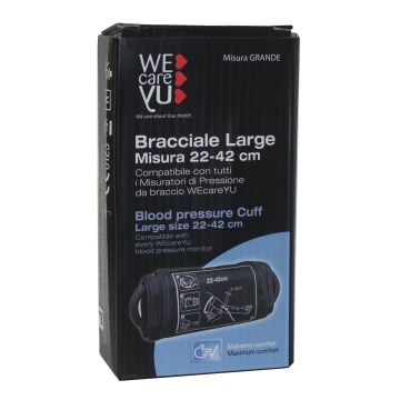 Wecareyu bracc large misuratore pressione