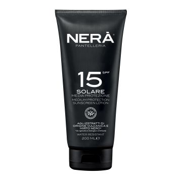Nera' crema solare spf15 media protezione 200 ml
