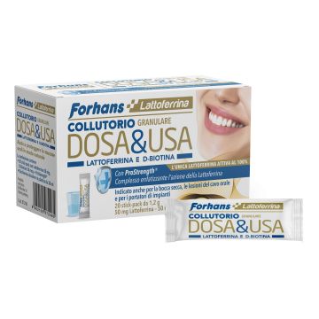 Forhans dosa & usa collutorio granulare 20 stick pack Forhans dosa & usa collutorio granulare 20 stick pack