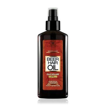 Beer hair oil olio solare per capelli fortificante e rigenerante 100 ml