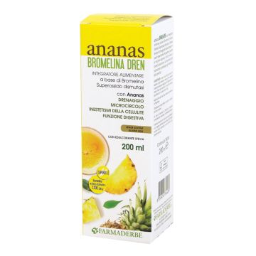 Ananas bromelina dren 200 ml