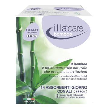 Illa care bamboo assorbente giorno 14 pezzi