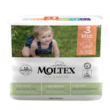 Moltex Aio Midi 4-9kg 34pezzi